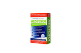 Restora Probiótico Suplemento, cápsulas, apoyo digestivo diario y balance intestinal.