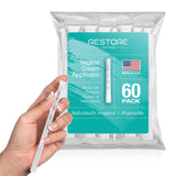 Restore Can Help: aplicador vaginal desechable sin BPA para dosificación controlada.