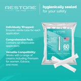 Restore Can Help: punta roscada cómoda para una aplicación suave.