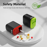 Restree material libre de BPA y resistente para uso diario.