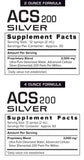 Results RNA ACS 200 Silver: botella sobre fondo blanco para fotografía nítida