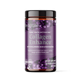 ResVitále Collagen Enhance: botella del suplemento para piel hidratada.