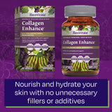 Porción diaria de ResVitále Collagen Enhance, apoyo a la hidratación de la piel.