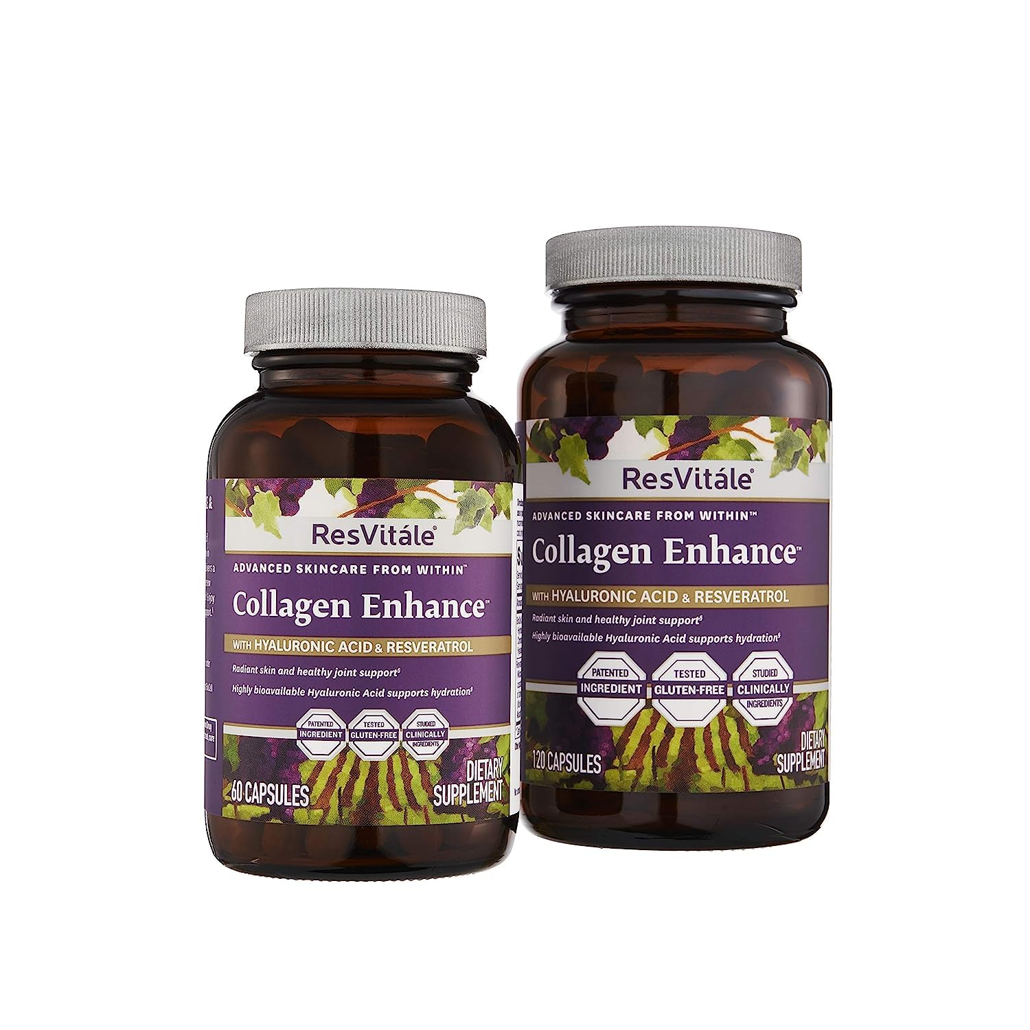 Rutina diaria con ResVitále Collagen Enhance para piel y articulaciones.