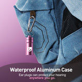 Estuche compacto Reure en llavero o bolso para viaje.