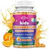 ReviNutra Calm Magnesium Gummies: botella frontal que inspira confianza para día a día