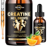ReviNutra Creatina HCL líquida en botella, alta absorción para entrenar
