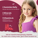 Gominolas suaves de hierro para niños, textura suave y fácil de masticar