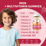 Hierro bisglicinato para mejor absorción y menor malestar estomacal.