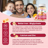 ReviNutra gominolas sabor durazno mango para el gusto infantil.