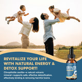ReviNutra Zeolita Detox soporte inmunidad, zinc y selenio para defensas naturales.