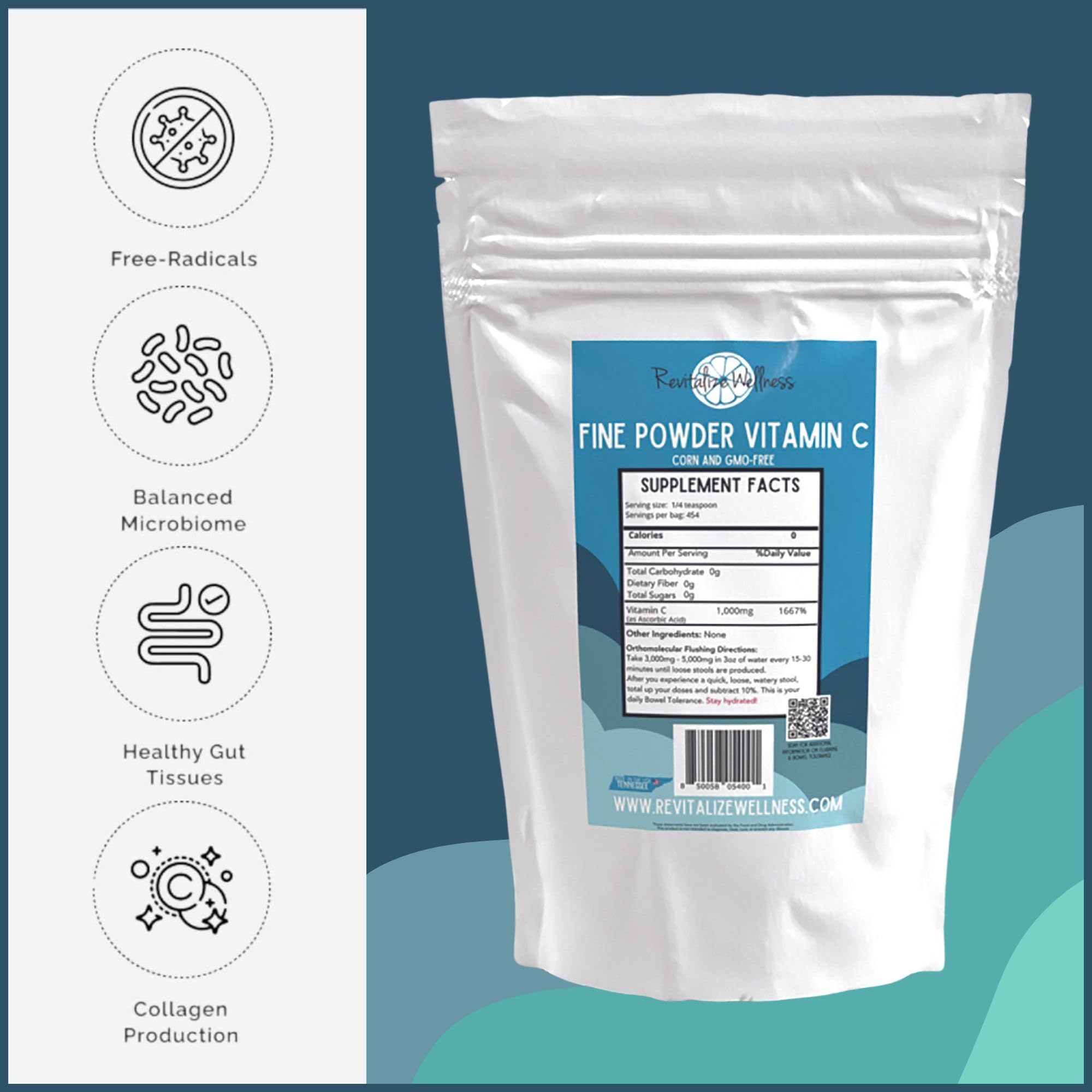 Revitalize Wellness sin sabor, ideal para recetas.