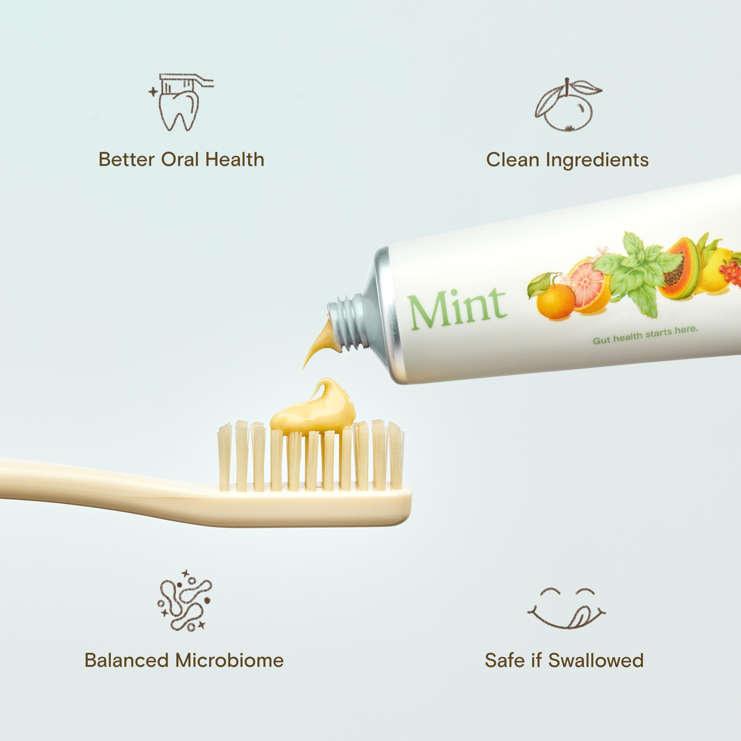 Revitin sin fluoruro, ideal para dientes sensibles y uso diario.
