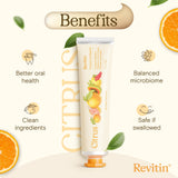 Revitin: fórmula prebiótica para equilibrio de la microbiota bucal.