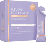 Revive Collagen botella-vertido: posible apoyo a la piel.