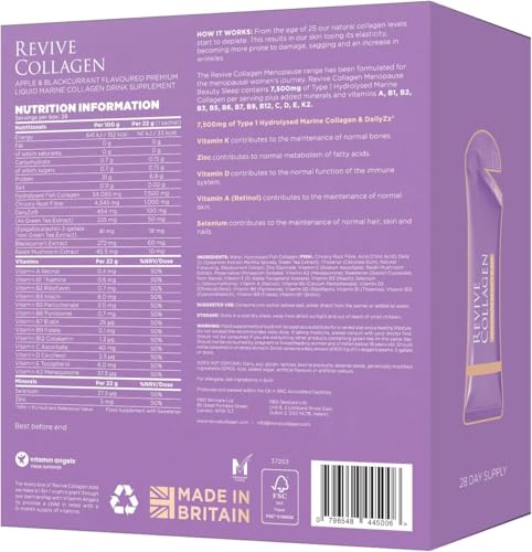 Revive Collagen piel-cabello: referencia para cabello fuerte y piel radiante.
