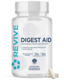 Revive Digest Aid: cápsula digestiva que apoya la descomposición de carbohidratos y proteínas.