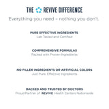 Empaque compacto de Revive MD fibra dietética para llevar.