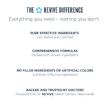 Revive MD GI Plus porciones veganas y sin gluten en envase práctico.