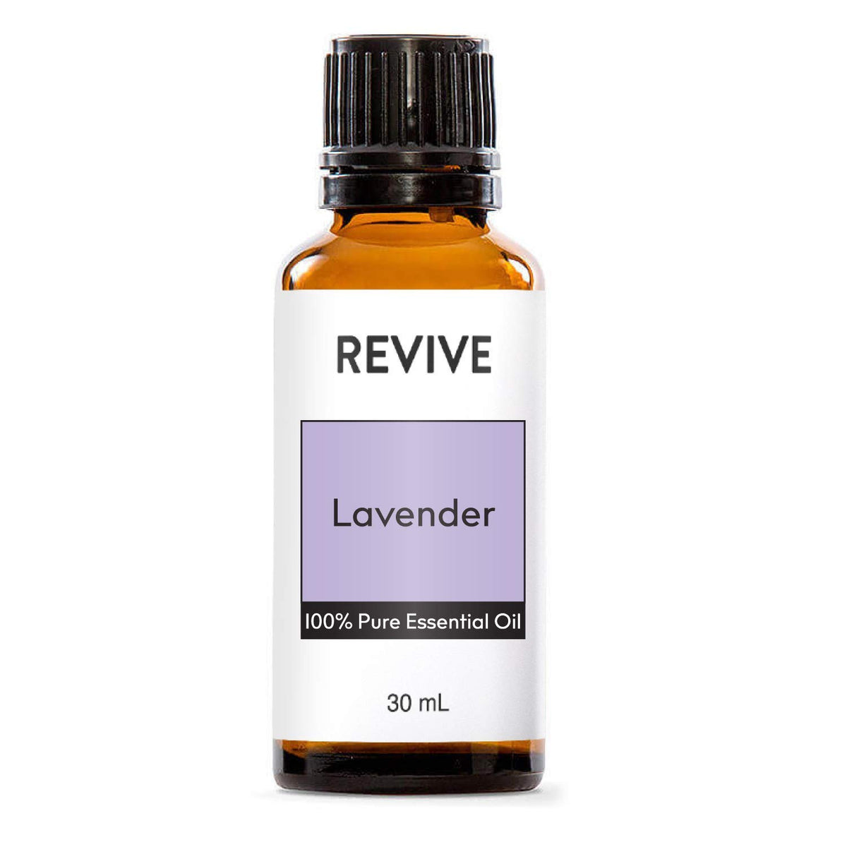 REVIVEEO Aceite de Lavanda 30 ml en botella para aromaterapia calmante.