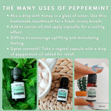REVIVEEO Peppermint, difusor de aromaterapia, ayuda a crear calma.