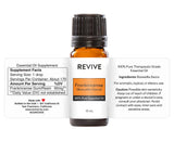 Reviveeo Frankincense Sacra, frasco de 10 mL, aroma puro para aromaterapia.