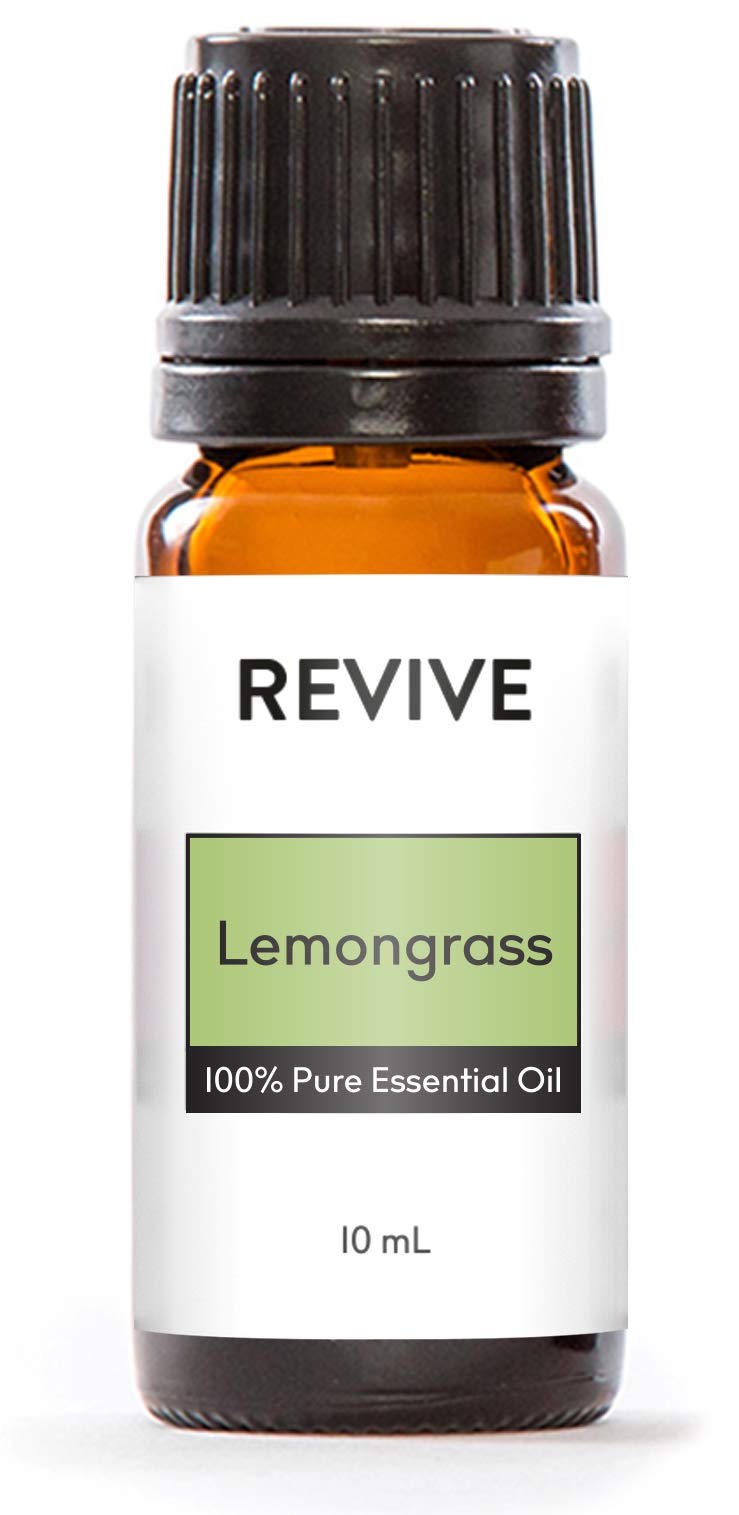Reviveeo Lemongrass: botella de aceite para cuidado de la piel y aroma.