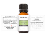 Reviveeo Lemongrass: difusor con aceite para ambiente fresco y calmante.