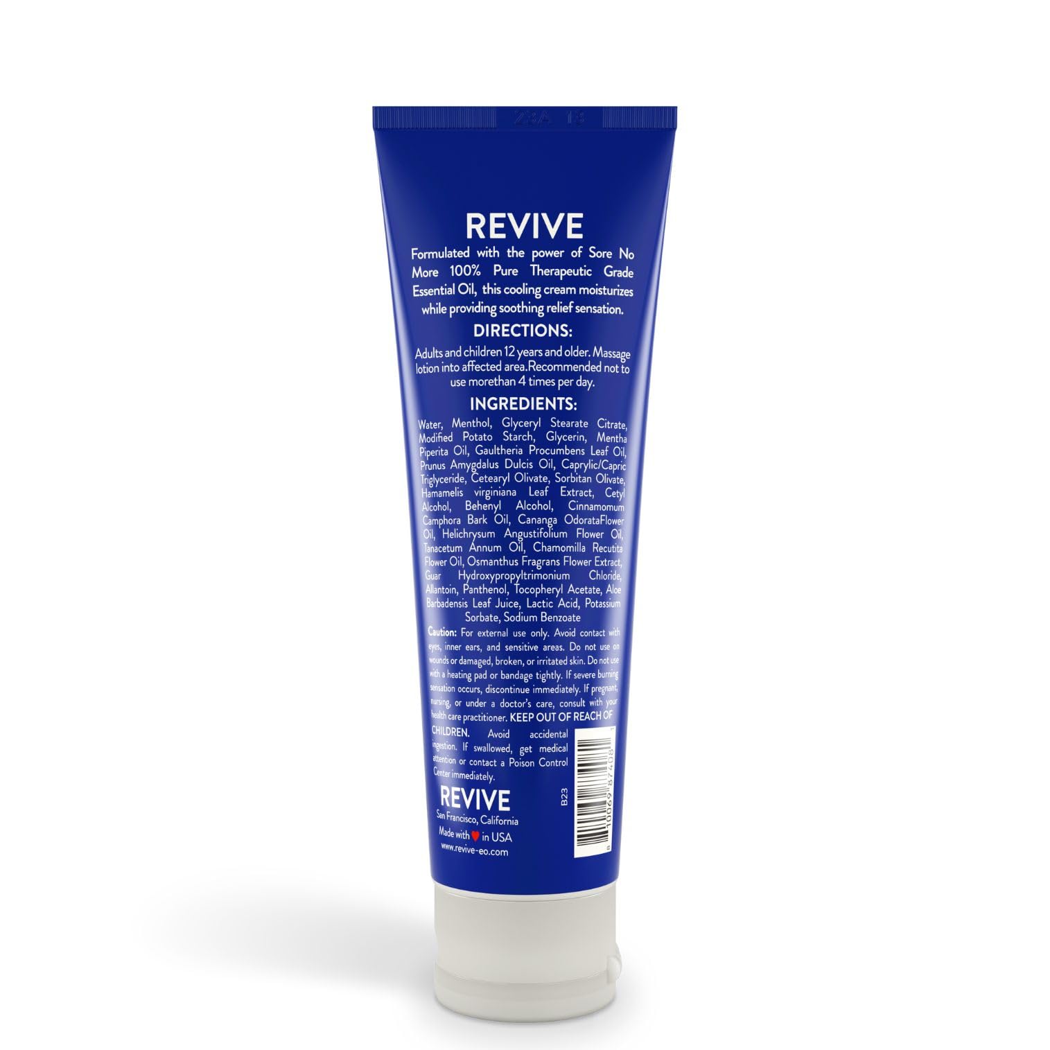 REVIVEEO Sore No More: cuidado diario de músculos y articulaciones