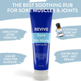 REVIVEEO Sore No More: mentol refrescante para enfriamiento inmediato