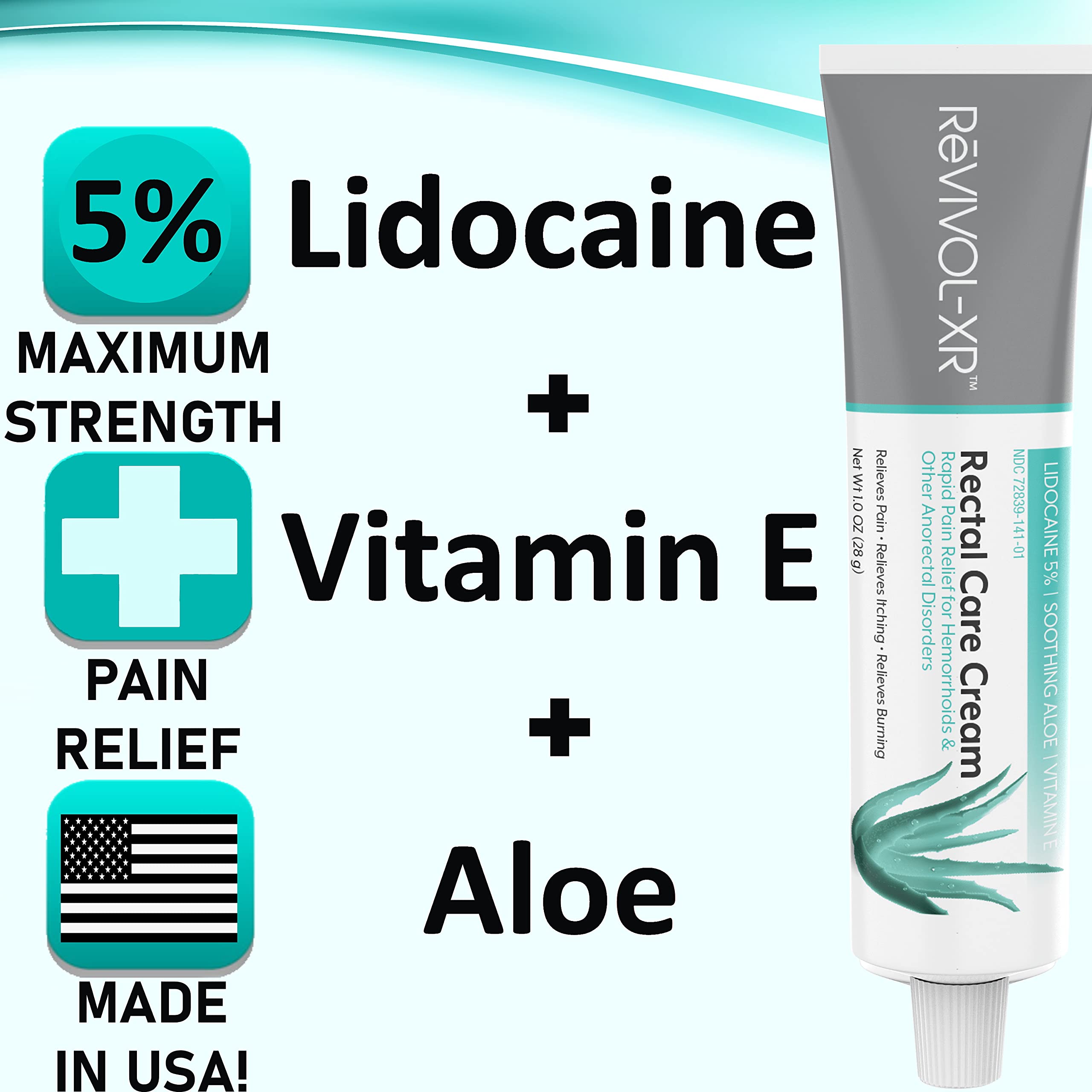 REVIVOL-XR crema de lidocaína ofrece alivio local del dolor.