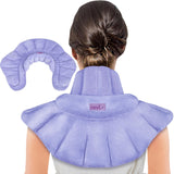 REVIX almohadilla caliente para cuello y hombros con calor húmedo.