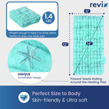 REVIX funda de franela suave para mayor comodidad y limpieza