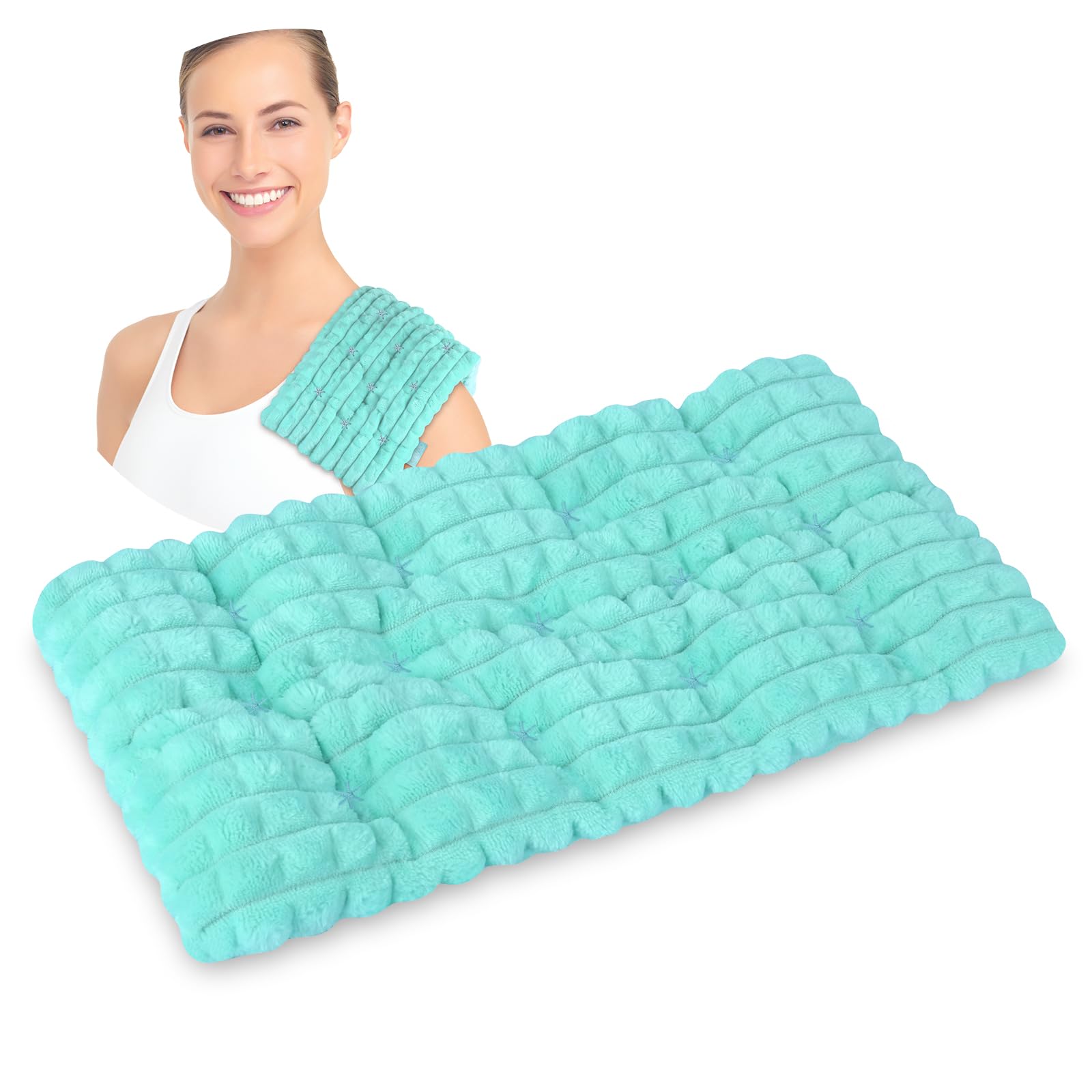 REVIX almohadilla de calor húmeda 6x12 pulgadas vista general para comodidad diaria