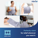 REVIX almohadilla de calor microondas, solución práctica de terapia de calor en casa.