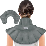 REVIX almohadilla para cuello con calor húmedo, relajación cervical.