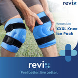 REVIX bolsa de hielo con gel estable para enfriamiento prolongado.