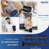 REVIX cobertura amplia para espalda y hombro con flexibilidad.