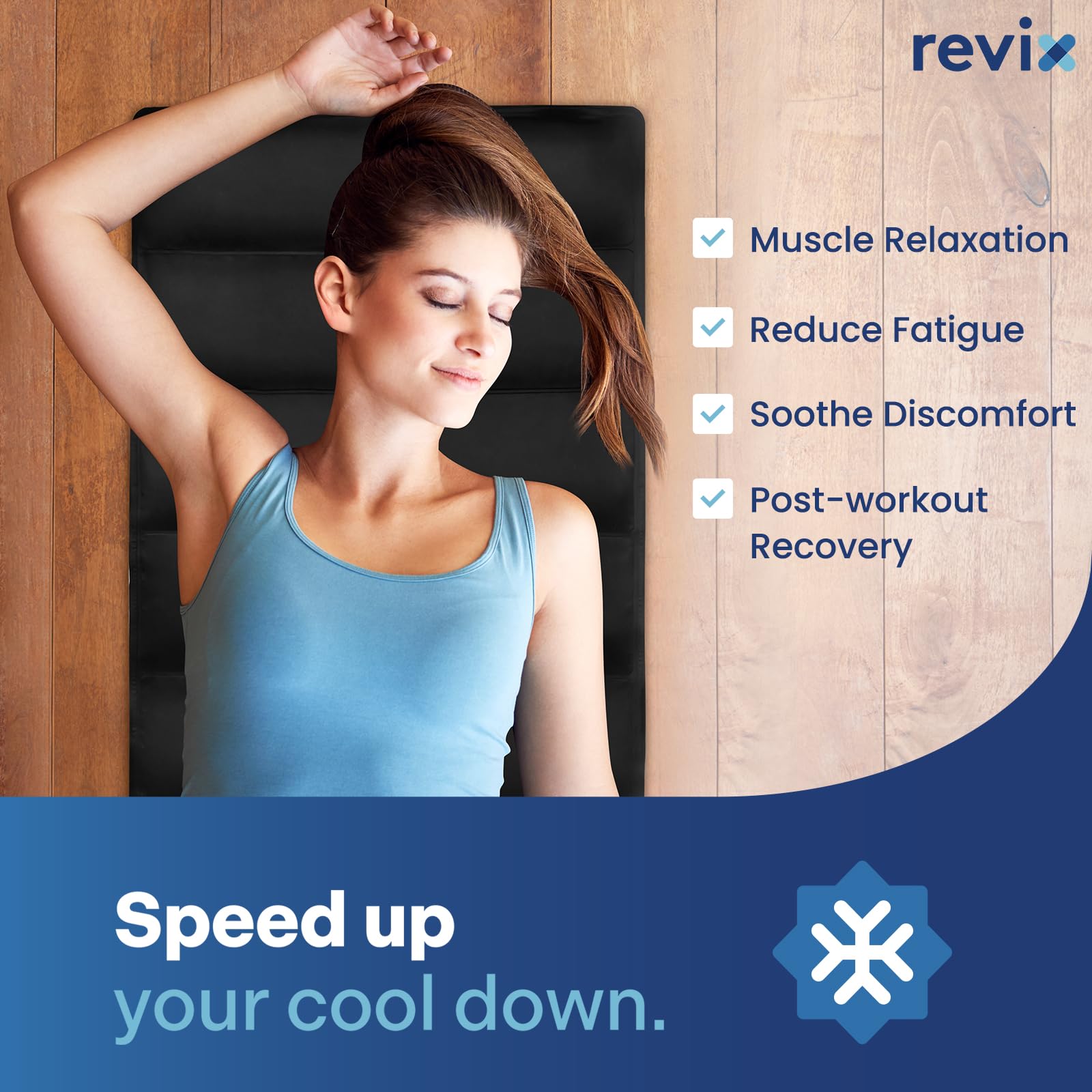 REVIX compresa hielo ajuste corporal flexible para múltiples zonas.