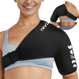 REVIX compresa hombro gel sólido para enfriamiento profundo tras entrenamiento.