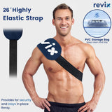REVIX conjunto de cinco bolsas de hielo, cobertura multi-zonas.