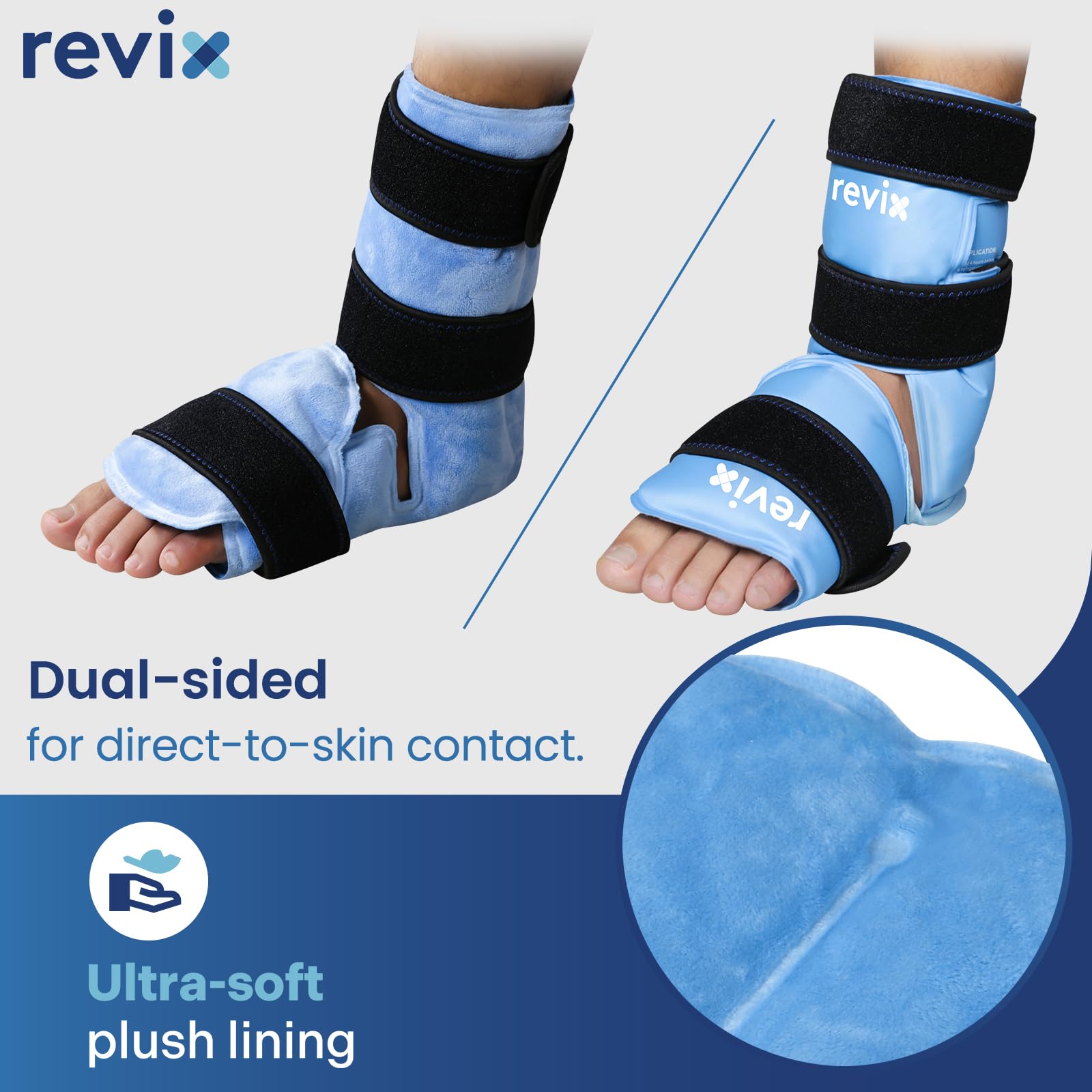 REVIX correas ajustables para tobillo y pie, sujeción segura