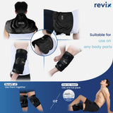 REVIX cierres ajustables aseguran compatibilidad con diferentes tamaños de rodilla.