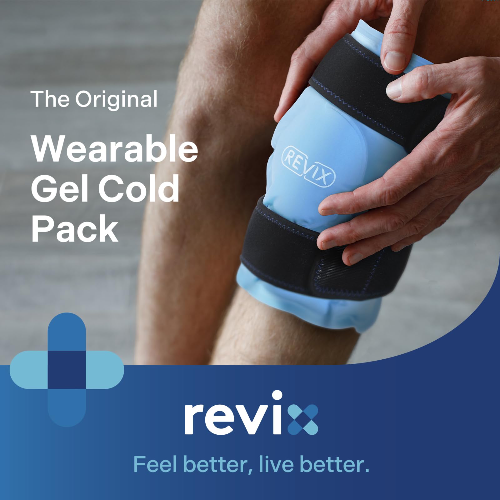 REVIX correas elasticas para rodilla proporcionan ajuste seguro