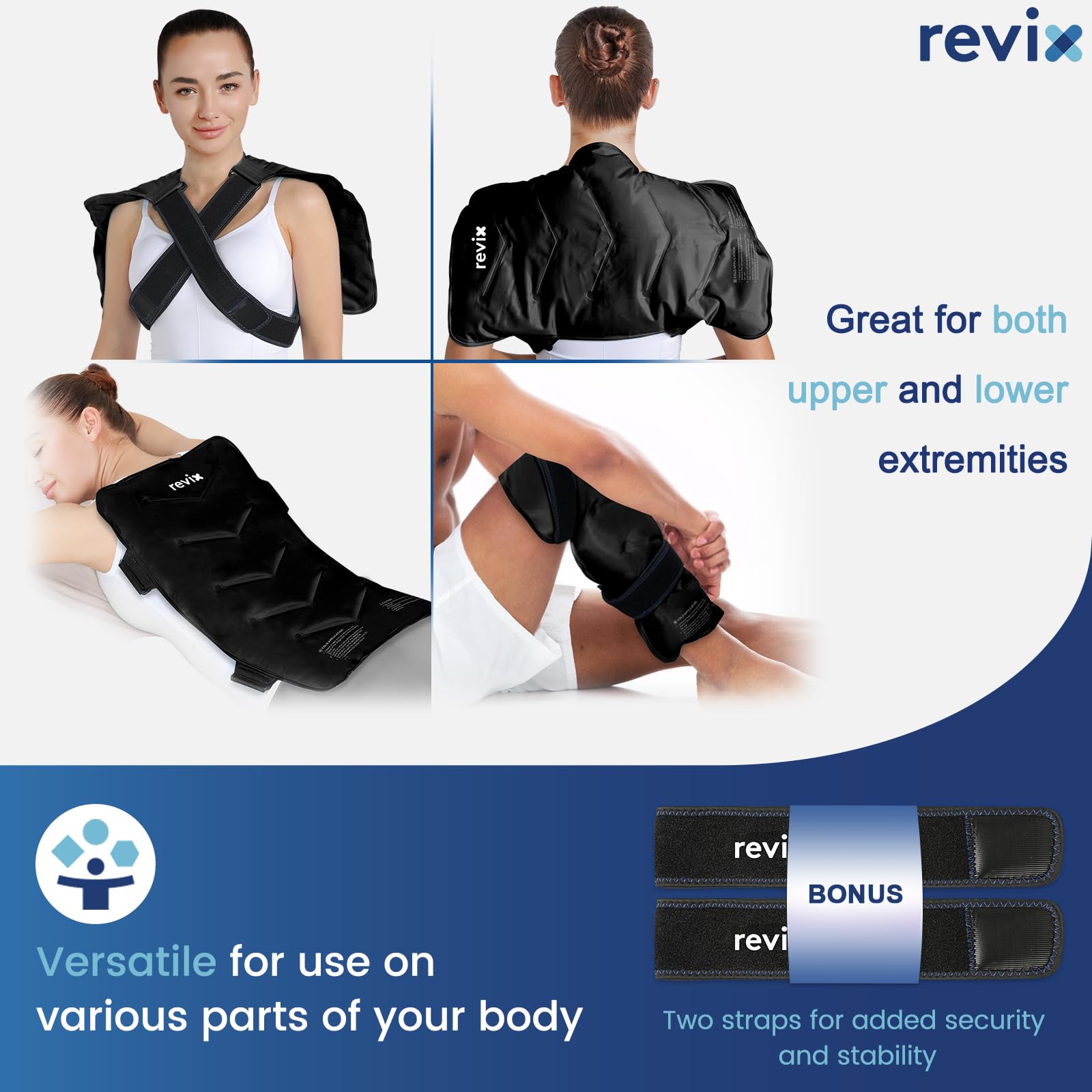 REVIX diseño ergonómico para espalda, se adapta al contorno naturalmente