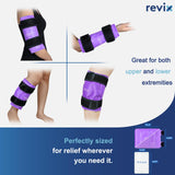 REVIX diseño reversible para rodilla derecha e izquierda