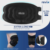 REVIX lado suave esponjoso ofrece contacto cálido y agradable al aplicar frío.