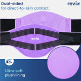 REVIX doble-compresion-espalda: diseño con correas duales para ajuste uniforme.