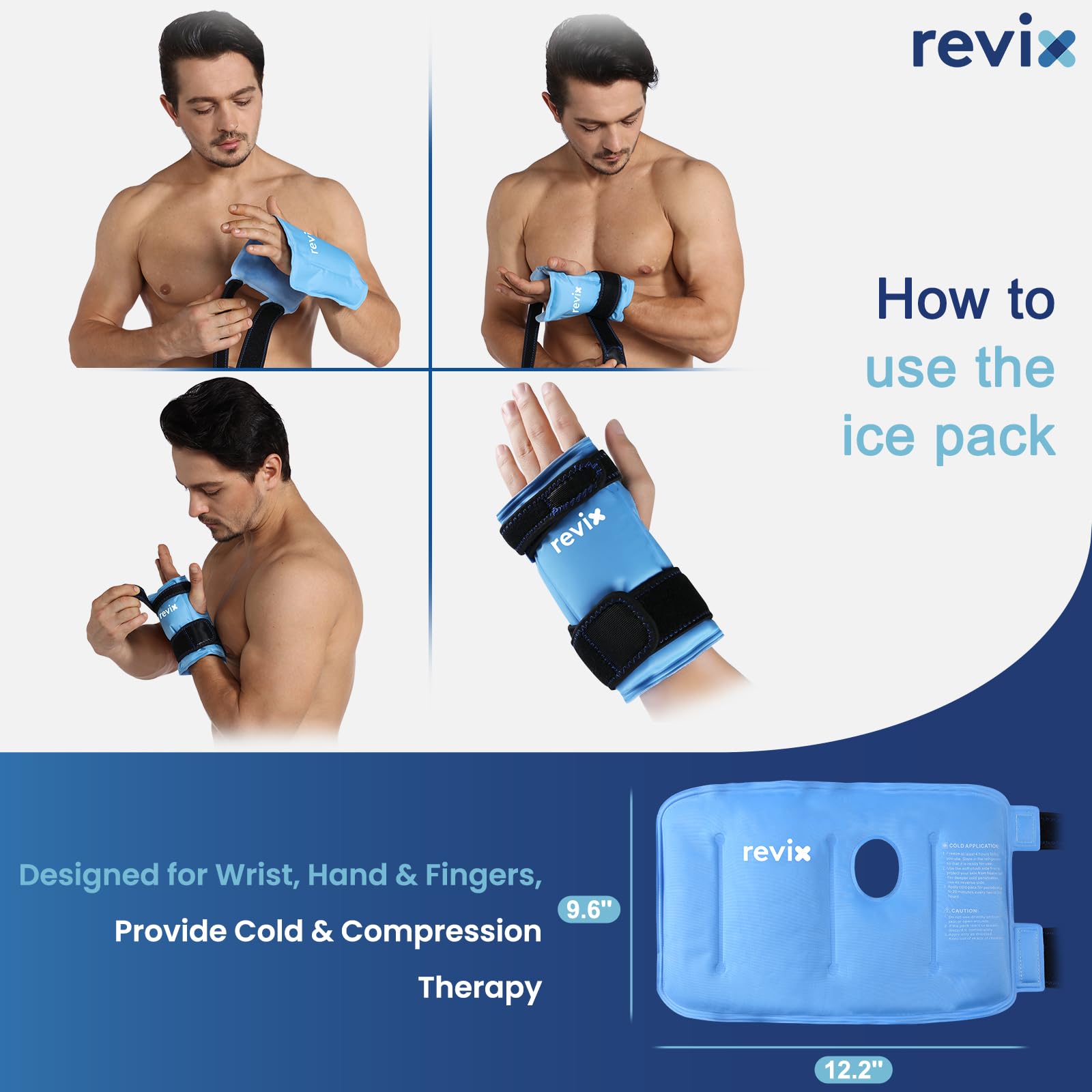 REVIX doble sellado y funda de nylon resistente.