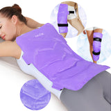 REVIX dorso grande bolsa frio gel para alivio de espalda con cobertura completa.